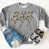 Owls Camo Bolt Trio DTF Print