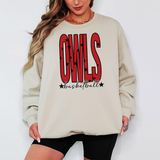 Owls Basketball Star Power Team Sports DTF Print