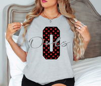 Faux Glitter Polka Dot O Owls DTF Print