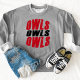 Owls Triple Threat DTF Print