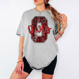 Owls Varsity Stripes DTF Print
