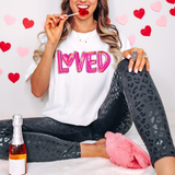Painted Love DTF Print