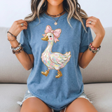 Painted Spring Goose DTF Print