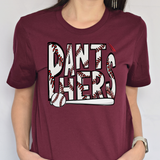 Panthers Baseball Doodle DTF Print