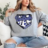 Panthers Baseball DTF Print
