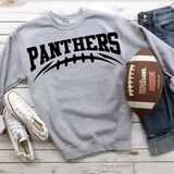 Panthers Football Arched DTF Print