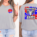 Paragould Rams Floral DTF Print