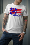 Vermont Plain Flag with Stars and Stripes DTF Print