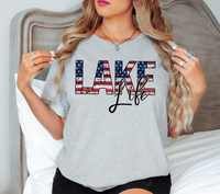 Patriotic Lake Life DTF Print