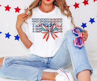 Coquette Patriotic Tennessee DTF Print