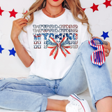 Coquette Patriotic Wyoming DTF Print