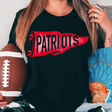 Patriots Watercolor Pennant DTF Print