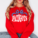 Patriots Wide Ribbon DTF Print