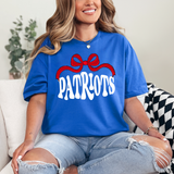 Patriots Wide Ribbon DTF Print