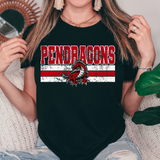 Grunge Pendragons DTF Print