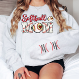 Personalized Softball Mama DTF Prints
