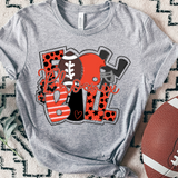 Phoenix Football Cheer Word Art DTF Print