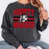 Classic Hometown Piggott Mohawks DTF Print