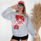 Piketon Stripes Varsity Team DTF Print