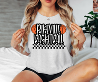 Pikeville Basketball Checker DTF Print