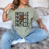 Pikeville Baseball Bolt DTF Print