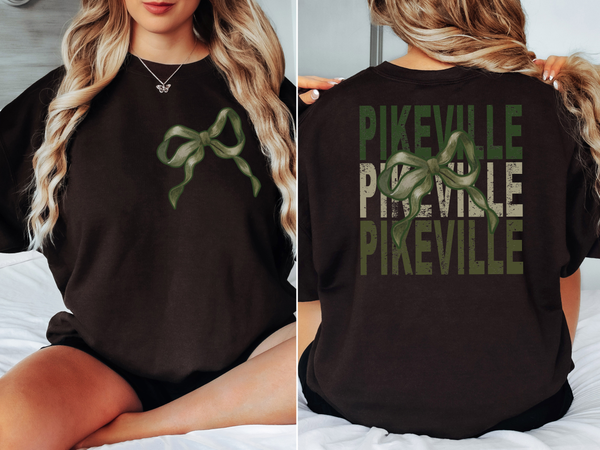 Pikeville Matching Stacked Camo Greens DTF Print