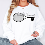 Pikeville Tennis Racket DTF Print
