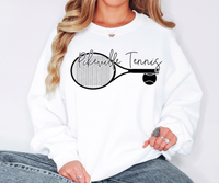 Pikeville Tennis Racket DTF Print