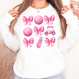Pink Golf Coquette Collage DTF Print