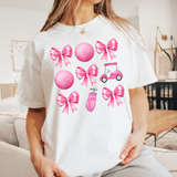 Pink Golf Coquette Collage DTF Print