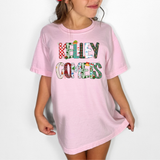 Kelley Comets Christmas Doodle DTF Print