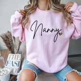 Nanny leopard heart DTF Print