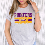 Pioneers Wrestling Grunge DTF Print