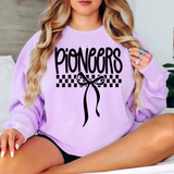 Pioneers Simple Bow Checker DTF Print