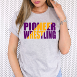 Pioneers Wrestling Two Tone DTF Print