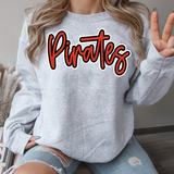 Pirates Outline DTF Print