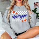 Plainsmen Checker Star DTF Print