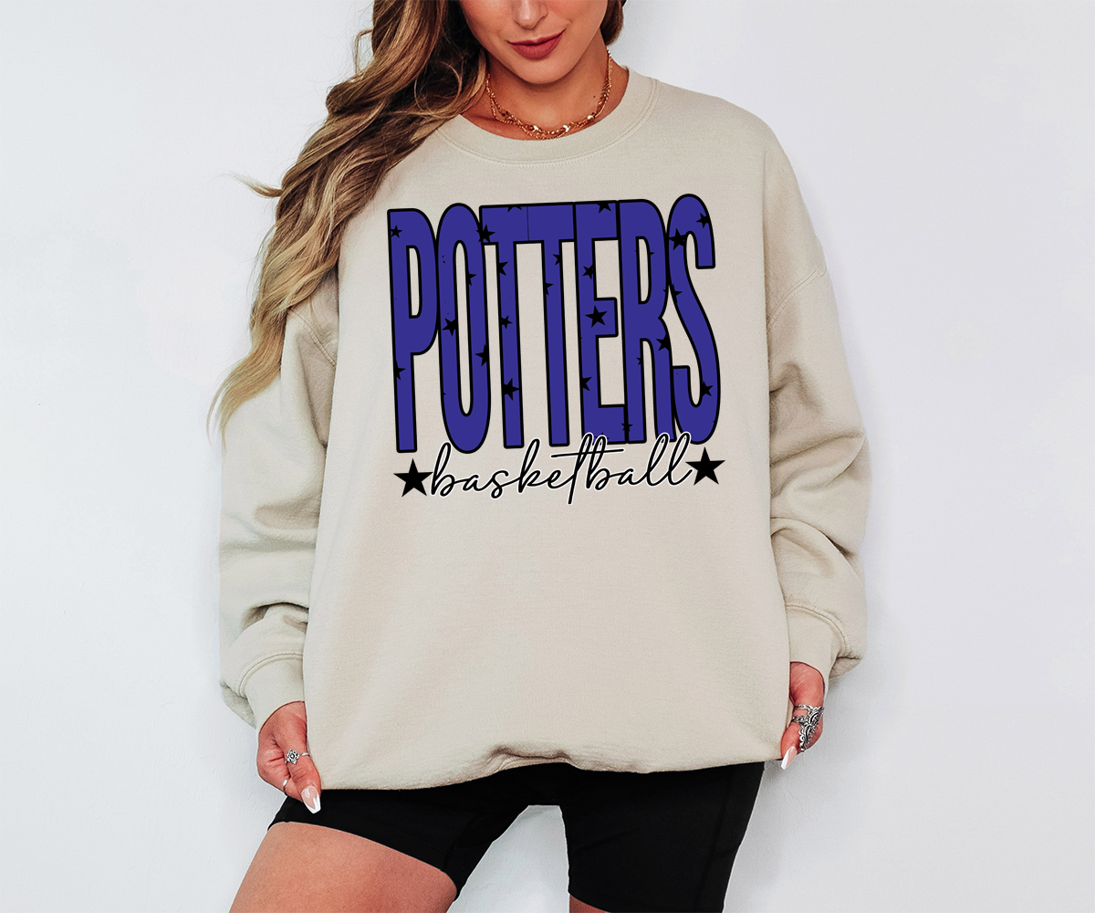 Potters Star Power Team DTF Print