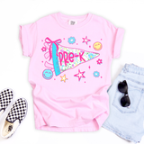 Back to School Preppy Pennant DTF Print