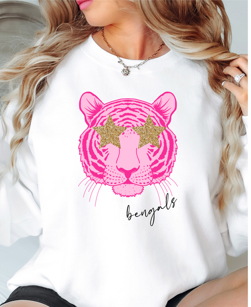 Preppy Bengals DTF Print