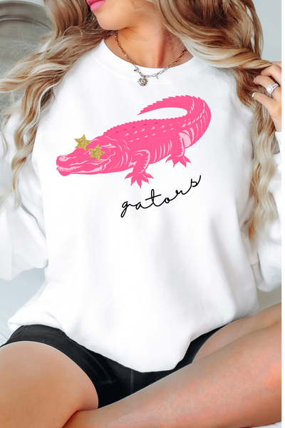 Preppy Gators DTF Print