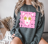 Preppy Tigers DTF Print