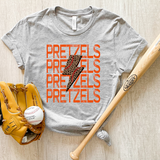 Pretzels Baseball Bolt DTF Print