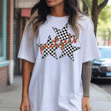 Pretzels Checker Star Trio DTF Print