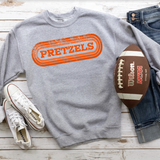 Pretzels Retro Team Oval DTF Print