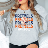 Pretzels Baseball Repeat DTF Print