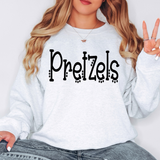 Pretzels Dotted Doodle DTF Print