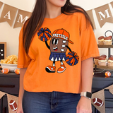 Pretzels Football Girl DTF Print