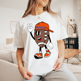 Pretzels Football Guy DTF Print