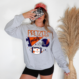 Pretzels Football Retrocollage DTF Print